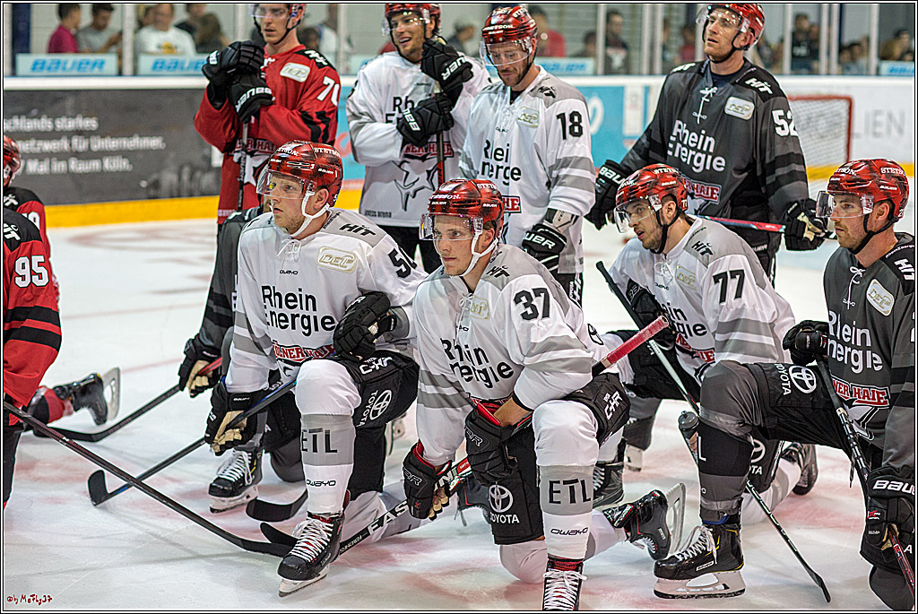 1. offizielles Training der Koelner Haie, 05.08.2018